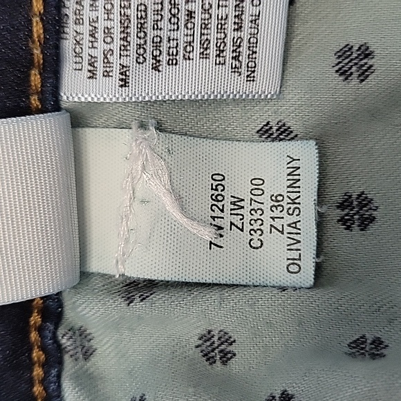 Lucky Brand Olivia Skinny Jeans - Picture 11 of 13